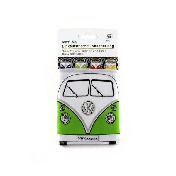 VW T1 BUS sac à provisions pliable, polyester - FRONTS / multicolor...