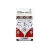 VW T1 BUS sac à provisions pliable, POLYESTER - VINTAGE LOGO / GRIS...