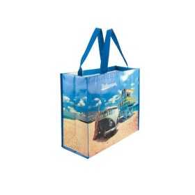 VW T1 BUS SHOPPER BAG - vie de plage