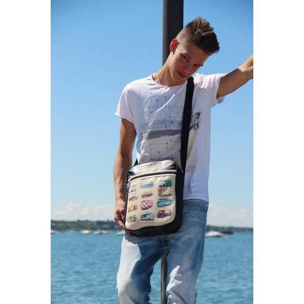 VW T1 BUS PORTRAIT sac à bandoulière - Véhicules spéciaux |  | Sac ...
