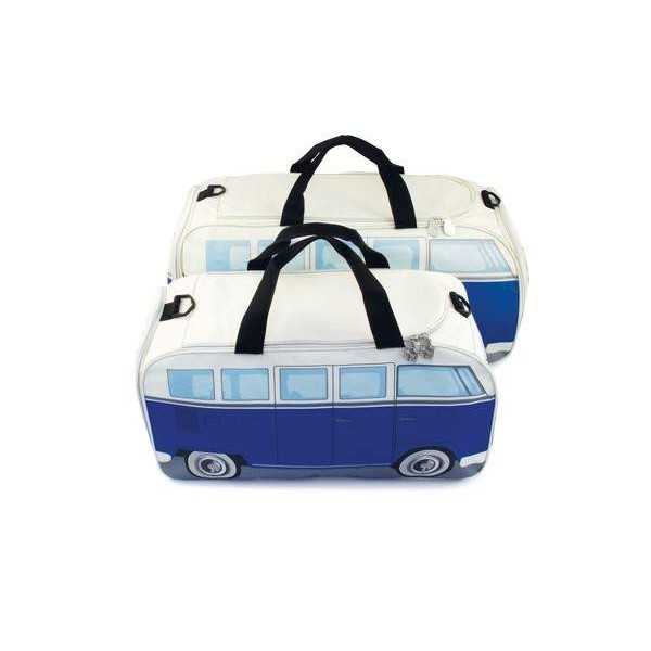 VW T1 BUS BAG SPORT - BLEU / BEIGE |  | Sac & Portefeuilles