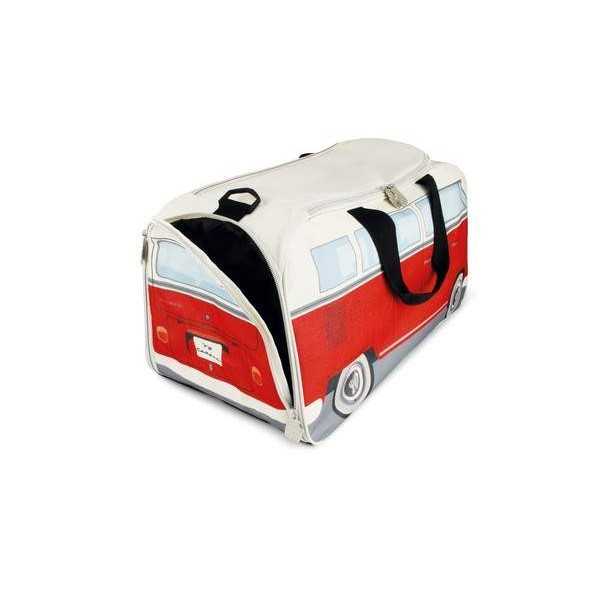 VW T1 BUS SAC GYM - ROUGE / Beige