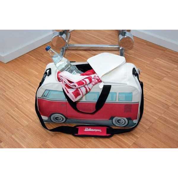 VW T1 BUS SAC GYM - ROUGE / Beige |  | Sac & Portefeuilles