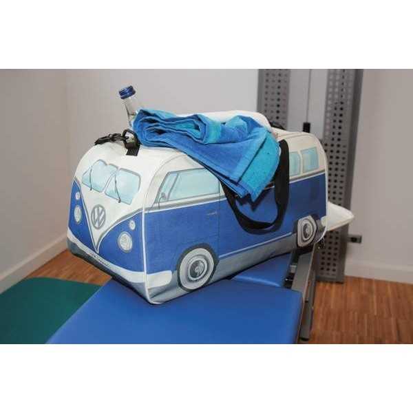 VW T1 BUS SAC GYM - BLEU / Beige