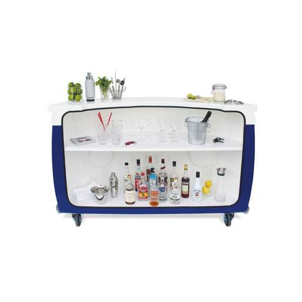 VW T1 BUS BAR - FRONT / BLEU