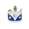 VW T1 BUS BAR - FRONT / BLEU |  | Meuble Volkswagen