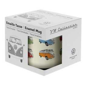 VW T1 BUS ÉMAIL MUG 500ml COFFRET - PARADE / BEIGE |  | Tasse & Mug