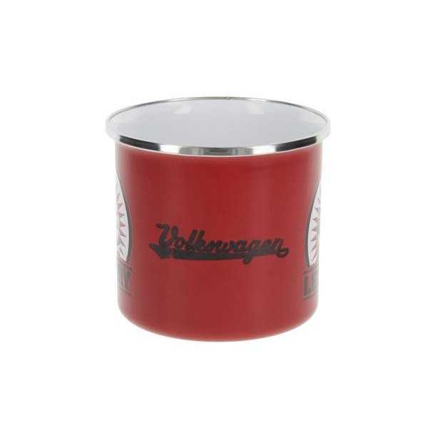VW T1 BUS ÉMAIL MUG 500ml COFFRET - VINTAGE LOGO / ROUGE |  | Tasse...