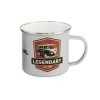 VW T1 BUS ÉMAIL MUG 500ml COFFRET - LEGENDARY / GRIS CLAIR |  | Tas...