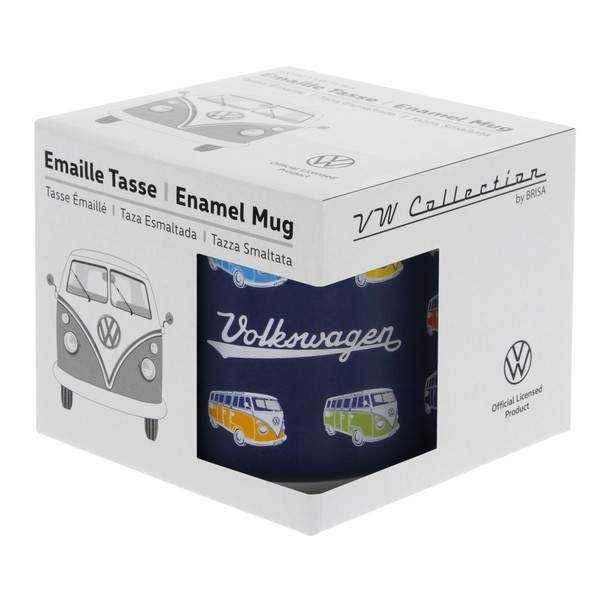 VW T1 BUS ÉMAIL MUG 500ml COFFRET - PARADE / BLEU |  | Tasse & Mug
