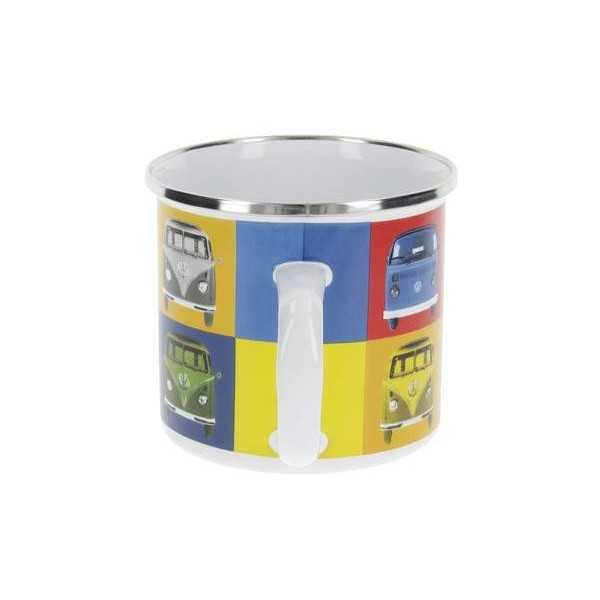 VW T1 BUS ÉMAIL MUG 500ml EN COFFRET - MULTICOLOR |  | Tasse & Mug