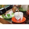 VW T1 BUS ESPRESSO CUP 4 PC SET 100 ml EN COFFRET - AVANT / 4 COULE...
