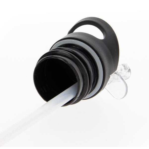 VW T1 BUS INOX Gourde 750ML - VINTAGE LOGO / TURQUOISE |  | Thermos VW