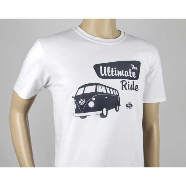 VW T1 BUS T-T-shirt basique (M) - le volant de / WHITE |  | Accesso...