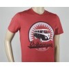 VW T1 BUS T-T-shirt basique (M) - ANCIEN LOGO / ROT |  | Accessoire...