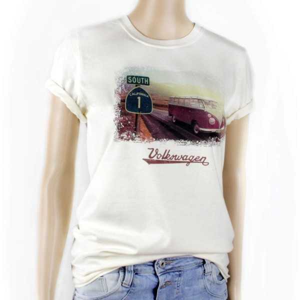 VW T1 BUS T-T-shirt basique (XL) - HIGHWAY 1 / NATURE