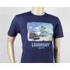 VW T1 BUS T-T-shirt basique (XL) - Plage / BLEU |  | Accessoires de...