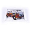 VW T1 BUS WALL CLOCK - FLOWER POWER