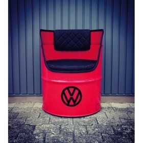 VW GTI CHAISE TAMBOUR HUILE (208L) - ROUGE