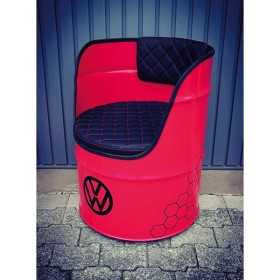 VW GTI CHAISE TAMBOUR HUILE (208L) - ROUGE |  | Meuble Volkswagen