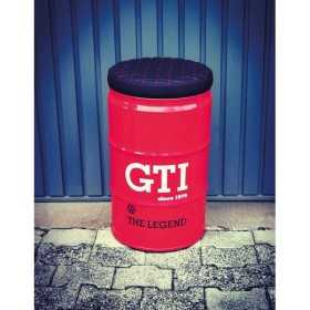 VW GTI SELLES OIL DRUM (60L) - ROUGE |  | Meuble Volkswagen