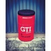 VW GTI SELLES OIL DRUM (60L) - ROUGE |  | Meuble Volkswagen