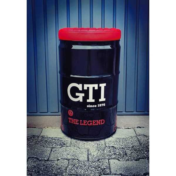 VW GTI SELLES OIL DRUM (60L) - NOIR |  | Meuble Volkswagen