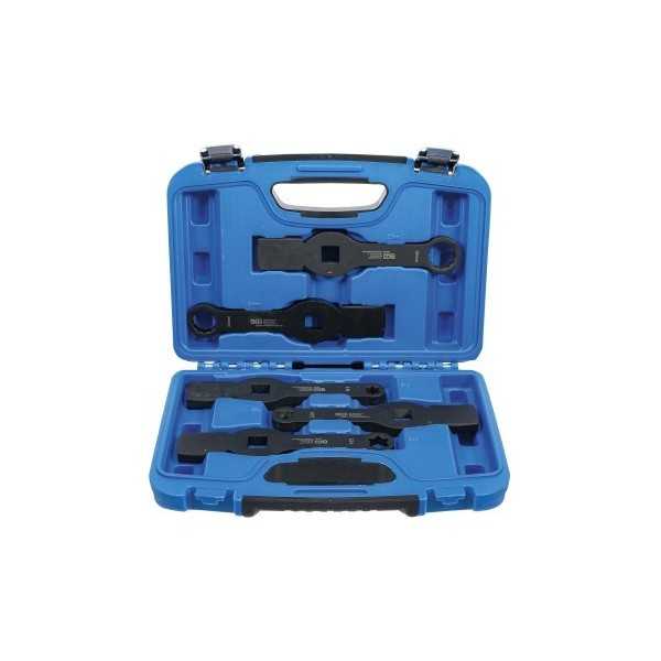 Jeu de clÃ©s annulaires Ã  chocs douze pans / profil E pour Torx 5 piÃ¨ces