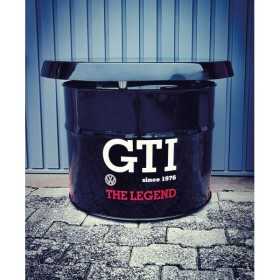 VW GTI TABLEAU HUILE DRUM (208L) - NOIR |  | Meuble Volkswagen