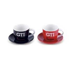 VW GTI ESPRESSO CUP 2er Set 100ml EN COFFRET - LA LÃ‰GENDE / rouge et noir
