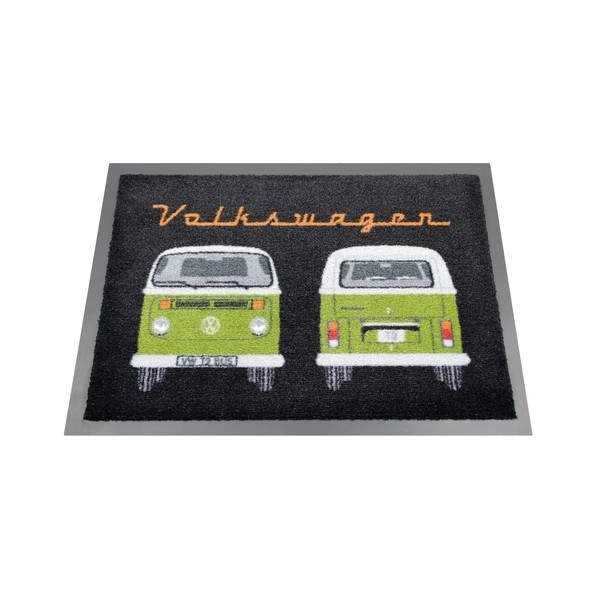 VW T2 PAILLASSON - avant et arrière / VERT |  | Paillassons