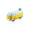 T2 VW BUS BANK ARGENT CERAMIQUE (SCALE 01h22) EN COFFRET - ORANGE |...