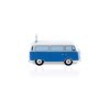 T2 VW BUS BANK ARGENT CERAMIQUE (SCALE 01h22) EN COFFRET - BLEU |  ...