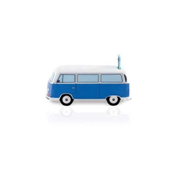 T2 VW BUS BANK ARGENT CERAMIQUE (SCALE 01h22) EN COFFRET - BLEU |  ...