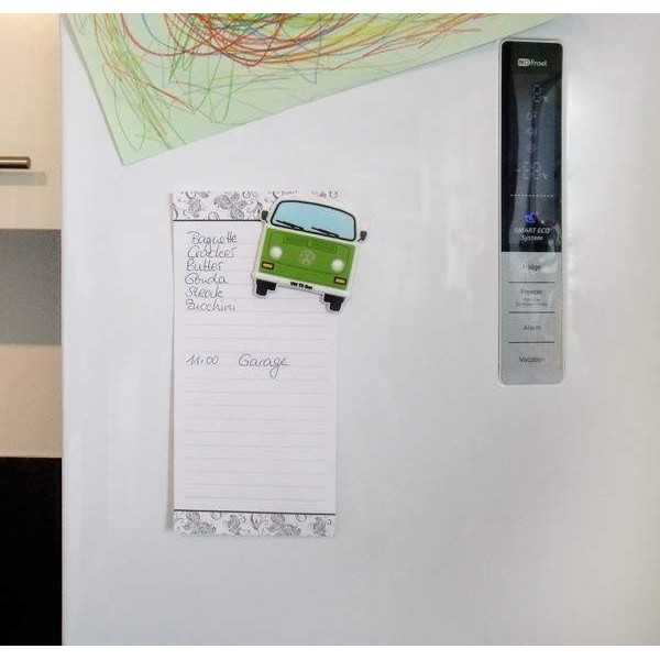 VW T2 BUS RUBBER MAGNET - FRONT / VERT |  | Décoration