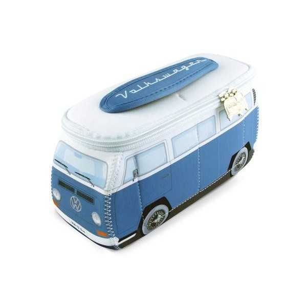 T2 VW BUS 3D Néoprène PETIT UNIVERSAL SAC - BLEU |  | Sac & Portefe...