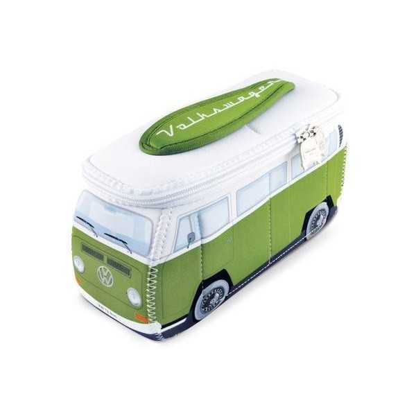 T2 VW BUS 3D Néoprène PETIT UNIVERSAL SAC - VERT |  | Sac & Portefe...