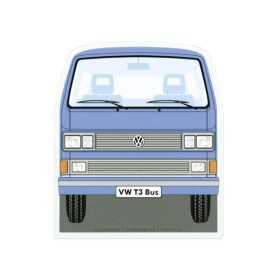 VW T3 BUS ICE scraper - BLEU