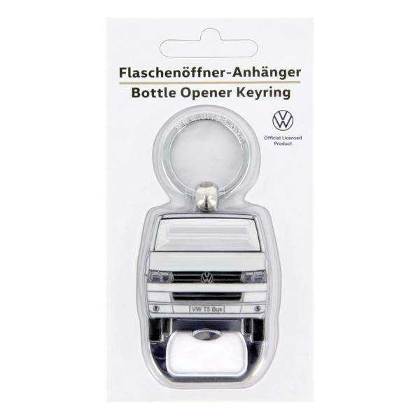 T5 VW BUS CLEFS avec décapsuleur BLISTER EMBALLAGE - BLANC (D) |  |...