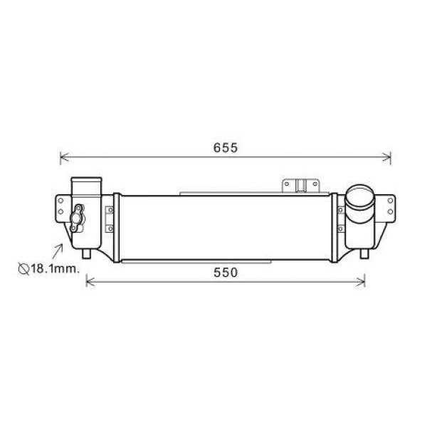REFROIDISSEUR INTERMÉDIAIRE KIA SORENTO 2.5 CRDI | KIA | Echangeur ...