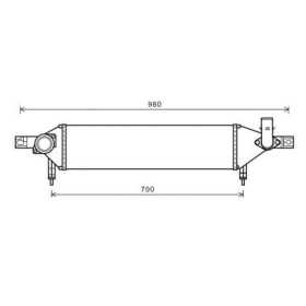 REFROIDISSEUR INTERMÃ‰DIAIRE NISSAN Qasqai 2011 2013