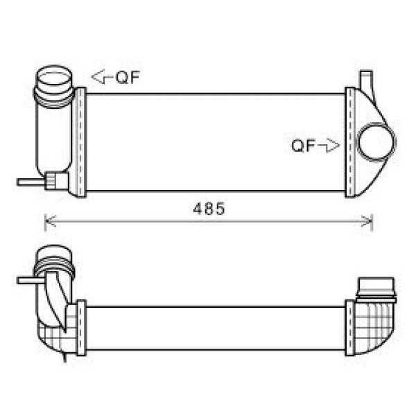 REFROIDISSEUR INTERMÃ‰DIAIRE MERCEDES CITAN CDTI