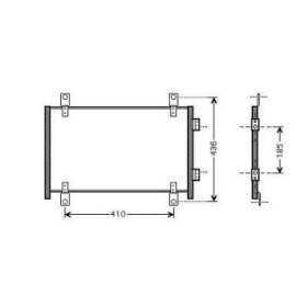 CONDENSATEUR FIAT DUCATO 04/2002 | CITROEN | Radiateur / Condenseur