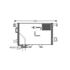 CONDENSATEUR MERCEDES M B W 203 2004
