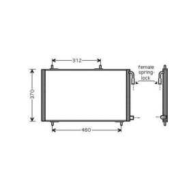 CONDENSATEUR PEUG 206 09/2000