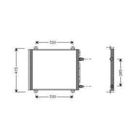 CONDENSATEUR RENAULT TWINGO 05/1996 | RENAULT | Radiateur / Condenseur