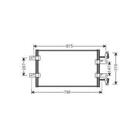 CONDENSATEUR RENAULT TRAFIC VI 04/2006 | OPEL | Radiateur / Condenseur