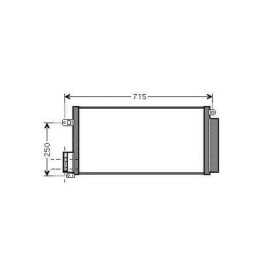 CONDENSATEUR Opel Corsa D Diesel | FIAT | Radiateur / Condenseur