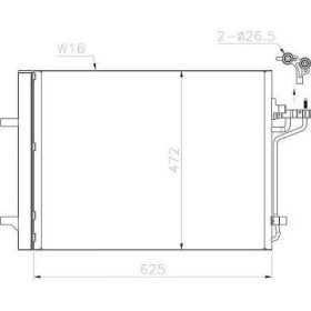CONDENSATEUR FORD C MAX II 2010
