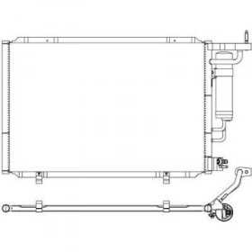 CONDENSATEUR Ford FIESTA VI 09/2012